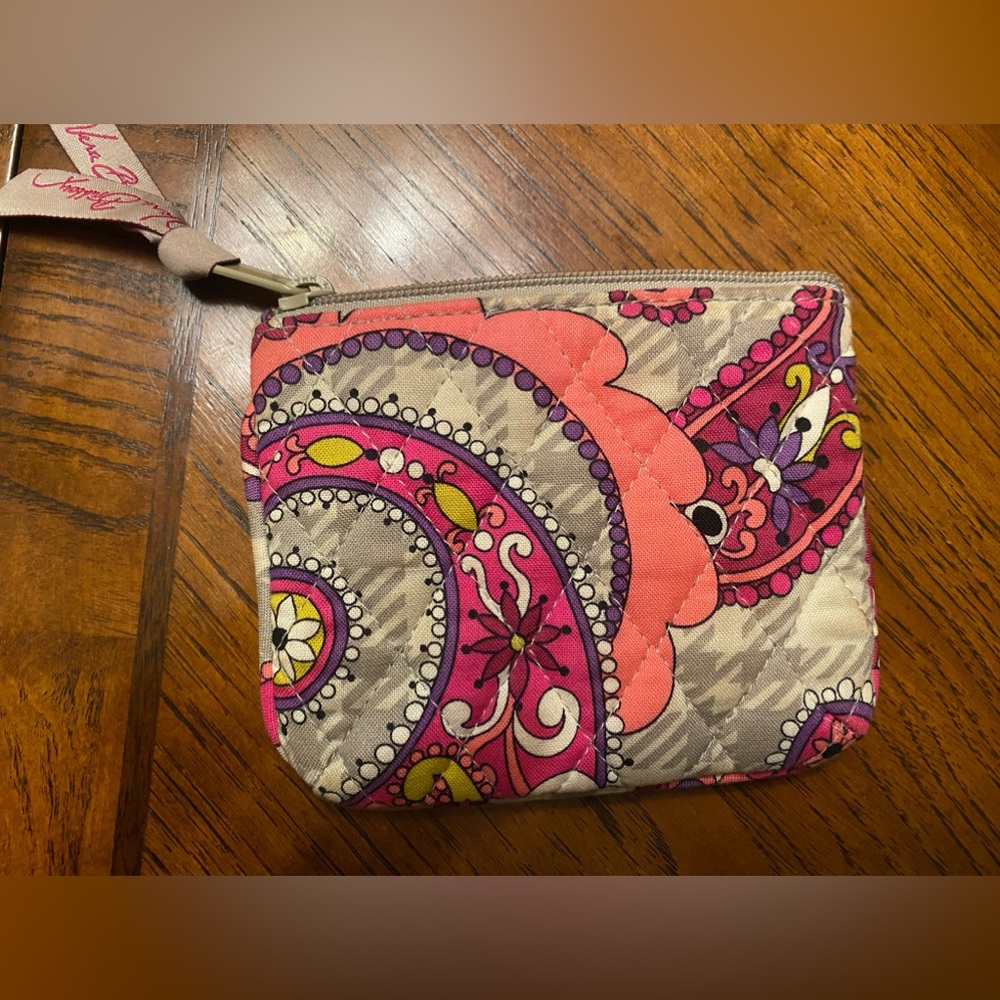 Pink Vera Bradley wallet